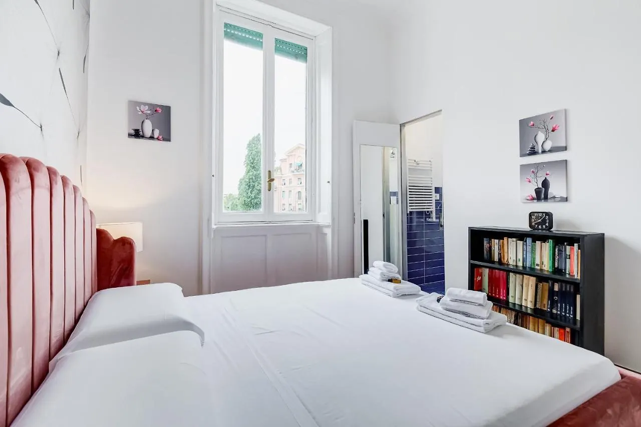 Bmga L Elegant Four-Room Apt For 8 Guests In Prati Roma Daire