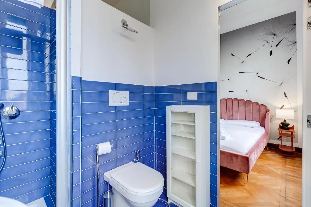 Daire Bmga L Elegant Four-Room Apt For 8 Guests In Prati Roma