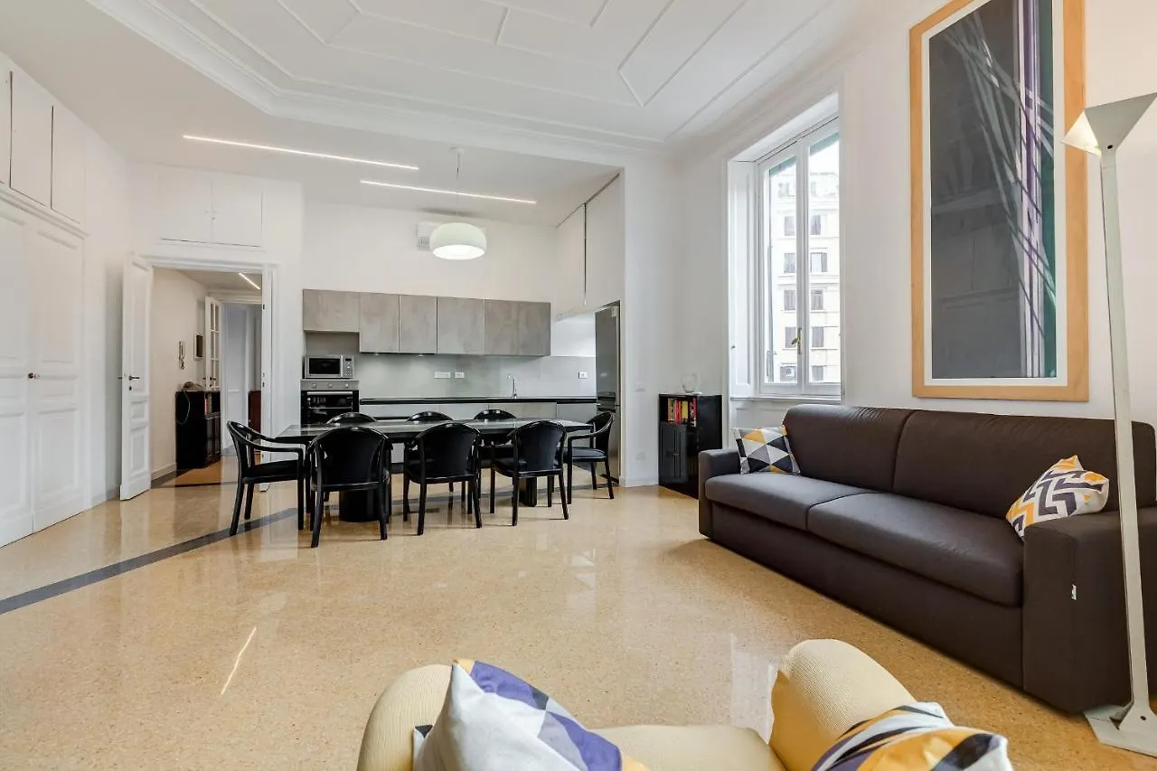 Bmga L Elegant Four-Room Apt For 8 Guests In Prati Rome